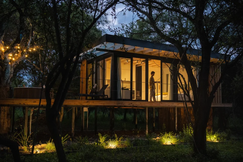 Refugio en los Árboles en Villa de Las Rosas, Traslasierra
